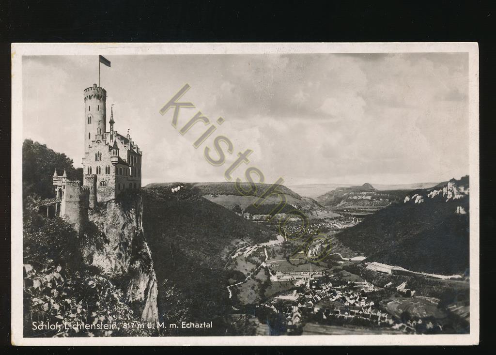 KRST006-0160_0.jpg Schloß Lichtenstein m Echaztal [006-0160