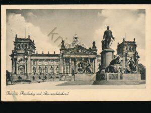 Berlin - Reichstag und Bismarckdenkmal   [006-0217