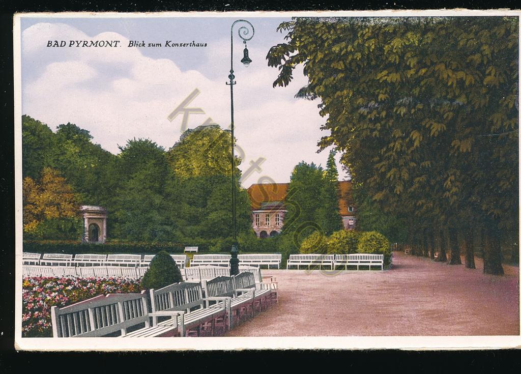 KRST006-0493_0.jpg Bad Pyrmont - Blick zum Konzerthaus [006-0493