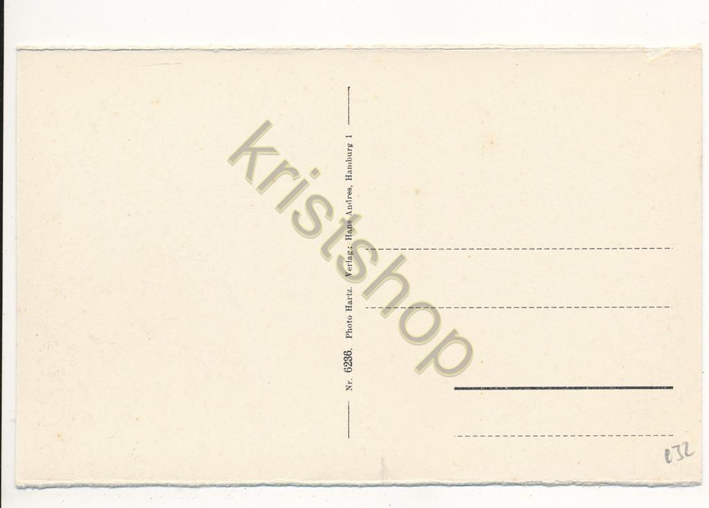 KRST006-0532_1.jpg Hamburg - Rathaus und Adolf Hitler Platz [006-0532 - Afbeelding 2