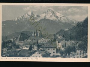Berchtesgaden mit dem Watzmann   [006-0541