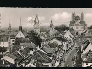 Speyer a Rh - Hauptstraße mit Dom   [006-0606