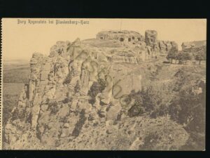 Burg Regenstein bei Blankenburg - Harz   [006-0700
