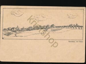 Postkarte - Herrnhut  von Osten   [006-0756