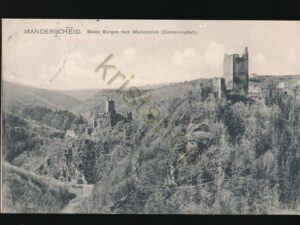 Manderscheid - Beide Burgen vom Marienblick [006-0776
