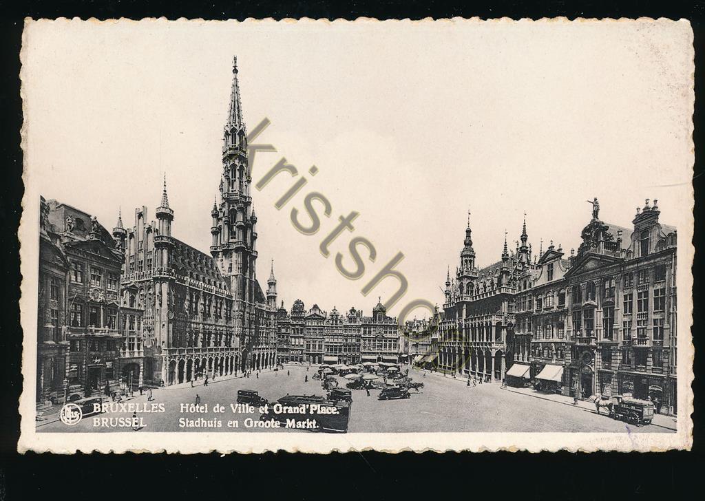 KRST006-0833_0.jpg Bruxelles - Hôtel de Ville et Grand'Place [006-0833