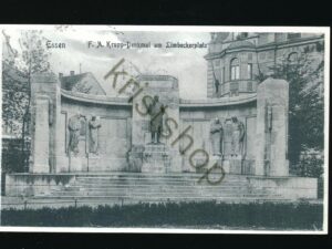 Essen - F.A. Krupp Denkmal am Limbeckerplatz [006-0836