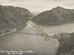 Mte. San Salvatore - Vista su Melide Mte San Giorgio [006-1002