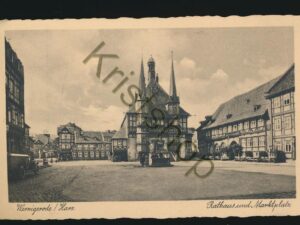 Wernigerode -Rathaus und Marktplatz [006-1252