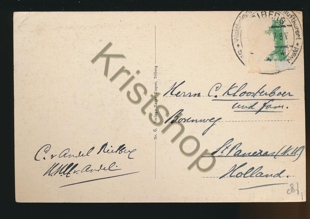 KRST006-1287_1.jpg Trieberg im Schwarzwald vom Kapellenberg gesehen [006-1287 - Afbeelding 2