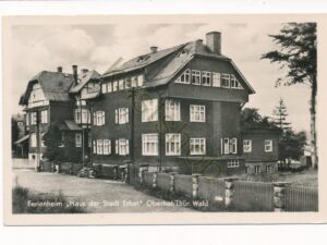 Oberhof - Ferienheim  Haus der Stadt Erfurt [006-1407