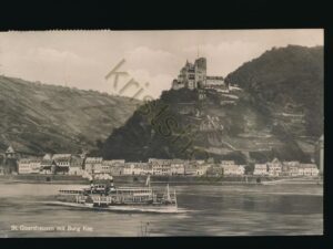 St Goarshausen mit Burg Katz [006-1454