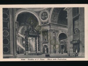 Roma - Basilica di S Pietro - Altare [006-1477