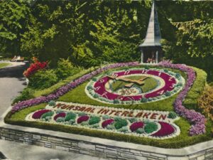 Interlaken - Kursaal - Blumenuhr [006-1814