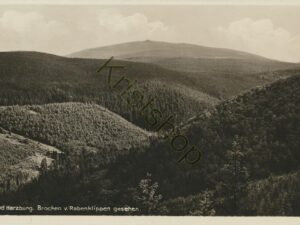 Bad Harzburg - Brocken v Rabenklippen [006-1879