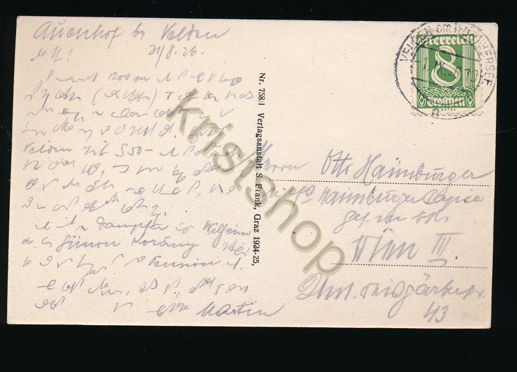 KRST006-1933_1.jpg Pörtschach am See vom Karawankenblick [006-1933 - Afbeelding 2