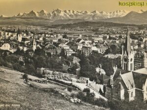 Biel und die Alpen [006-2278