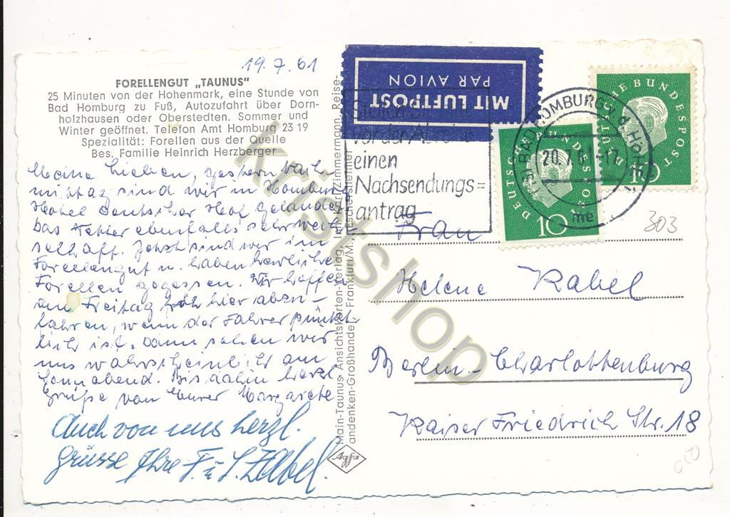 KRST006-2450_1.jpg Forellengut TAUNUS - Höhenmark - Bad Homburg [006-2450 - Afbeelding 2