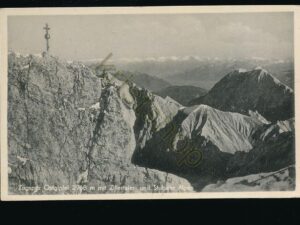 Zugspits Ostgipfel mit Zillertaler und Stubaier Alpen [006-2469