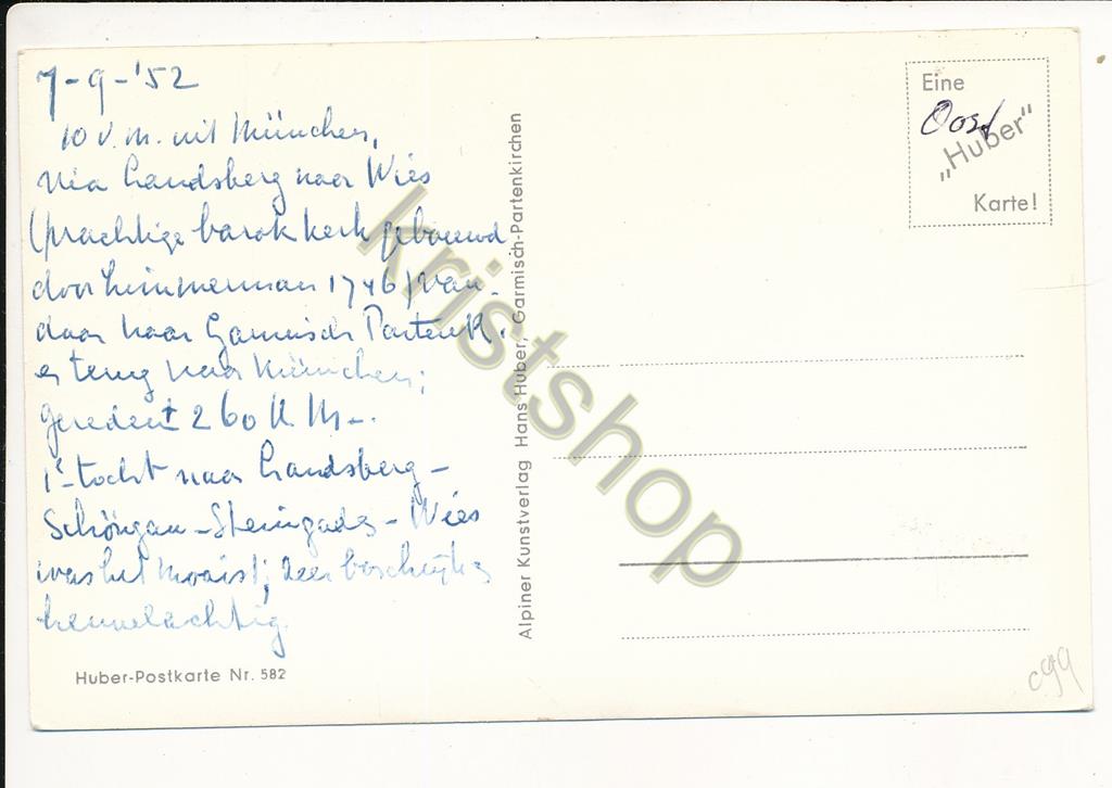 KRST006-2499_1.jpg Garmisch-Partenkirche - gegen Zugspitzgruppe [006-2499 - Afbeelding 2