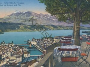 Luzern - Hotel Gütsch, Terrasse [006-2711