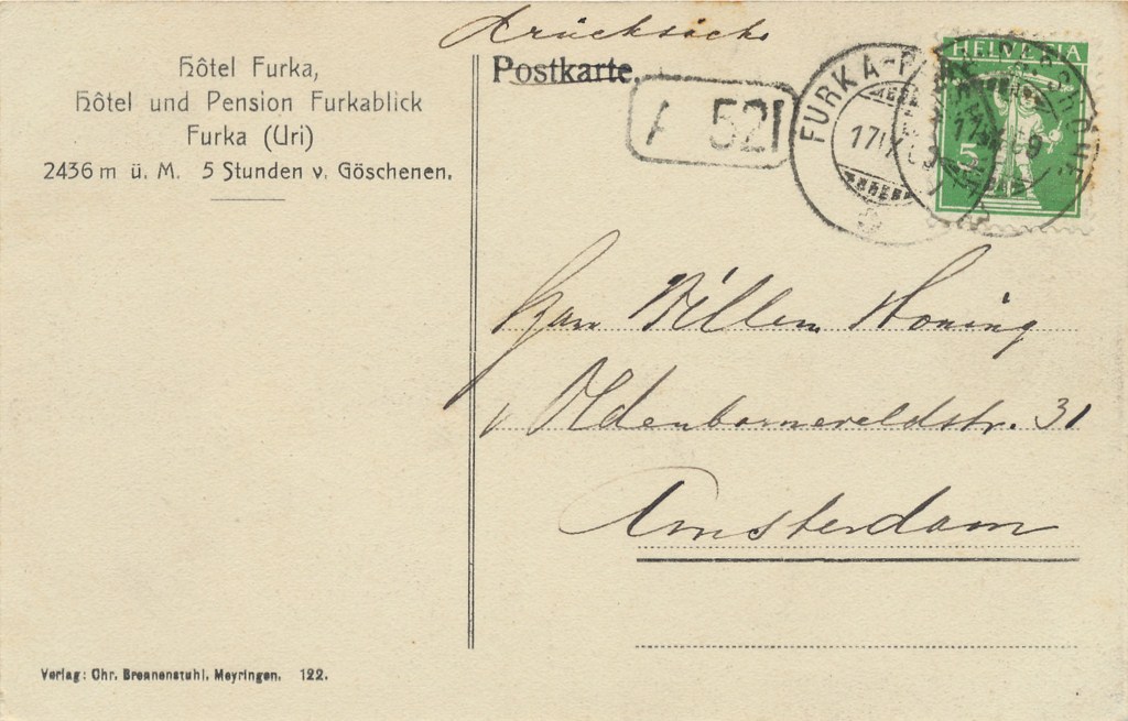 KRST006-2732_1.jpg Nägellisgrätti und Übergang über den Rhonegletscher zür Furka [006-2732 - Afbeelding 2