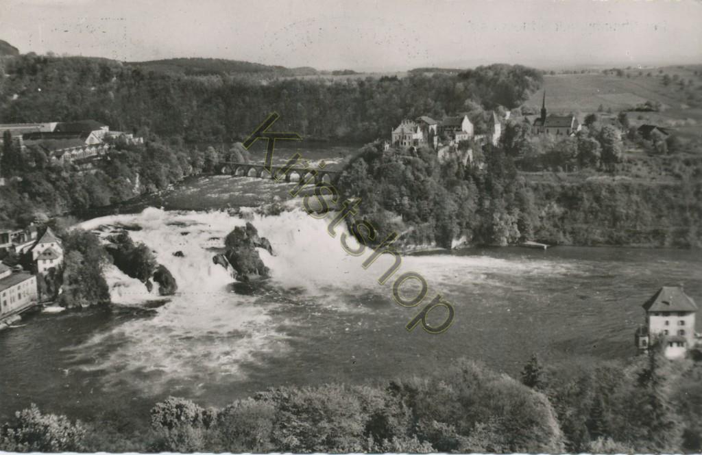 KRST006-2891_0.jpg Der Rheinfall mit Schloss Laufen [006-2891