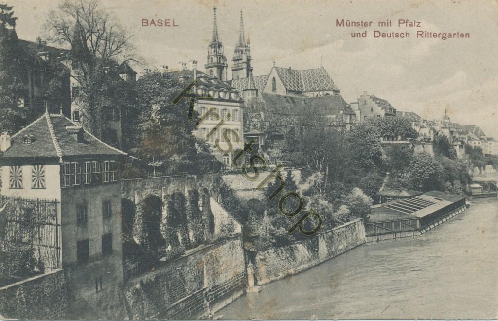 KRST006-2956_0.jpg Basel - Münster mit Pfalz und Deutsch Rittergarten [006-2956