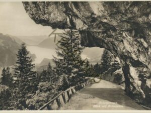 Brünigstrasse - Blick auf Brienzersee [006-3031
