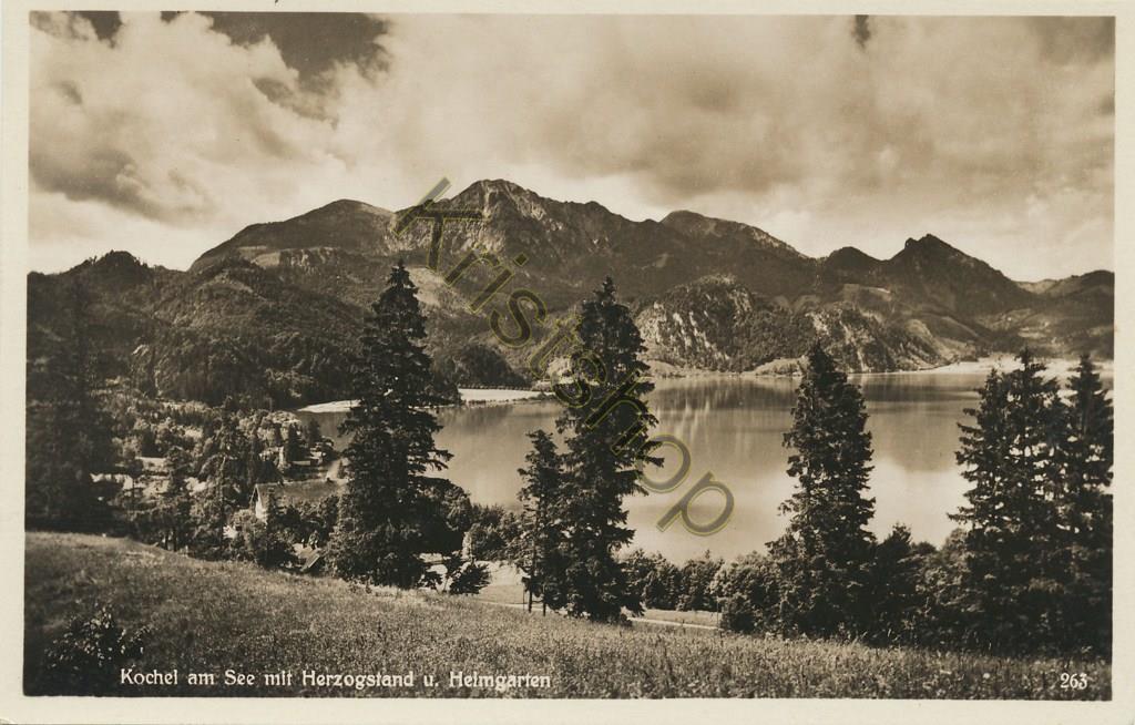KRST006-3092_0.jpg Kochel am See mit Herzogstand u Heimgarten [006-3092