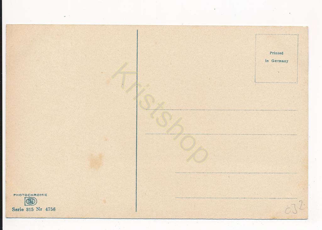 KRST006-3432_1.jpg Deutsche malerische Postkarte - Serie: 315 Nr: 4756 [006-3432 - Afbeelding 2