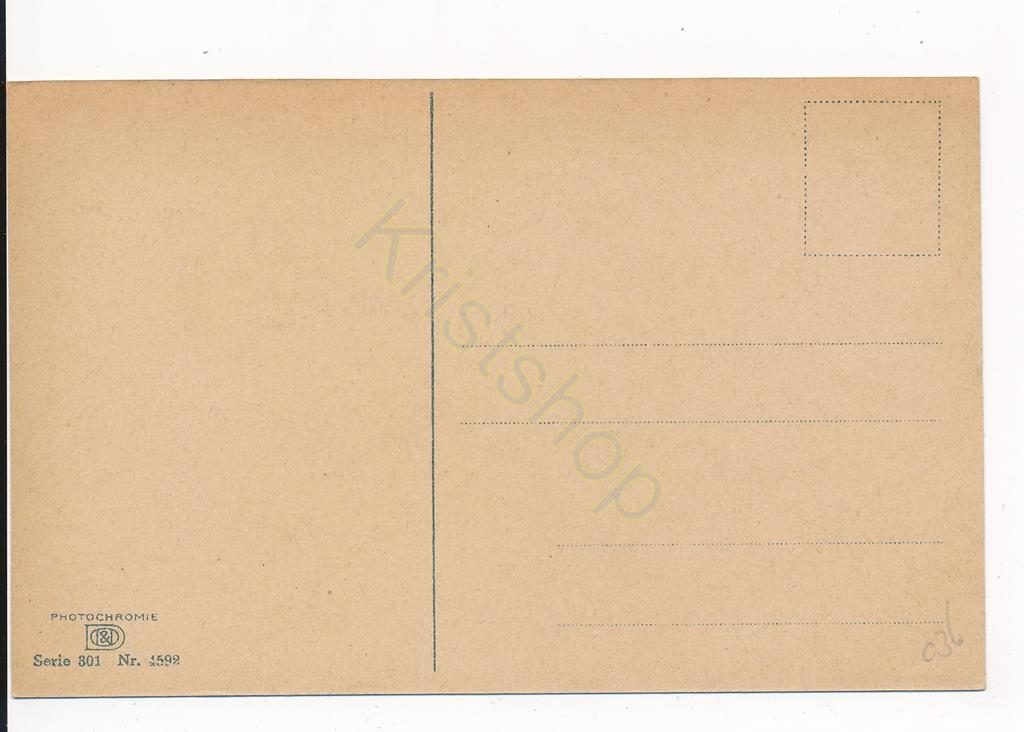 KRST006-3436_1.jpg Deutsche malerische Postkarte - Serie: 301 Nr: 4592 [006-3436 - Afbeelding 2