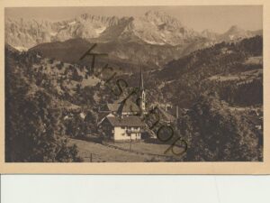 Partenkirchen mit Dreitorspitze [006-3581