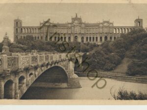 München - Maximiliansbrücke und Maximilianeum [006-3620