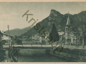 Oberammergau - Ammerbrücke mit kofel [006-3660