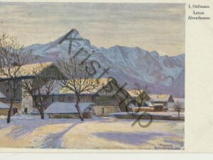 Garmisch - Partenkirchen - im Winter  nach J Hellmann [006-3674