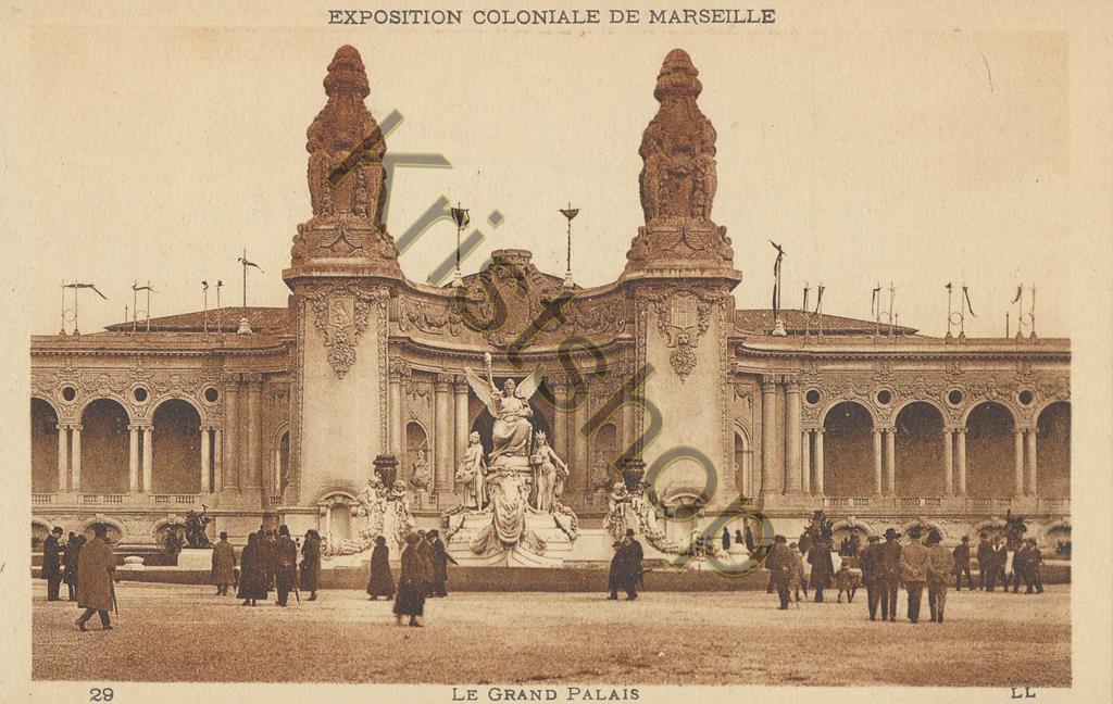 KRST006-3685_0.jpg Exposition Coloniale de Marseille - Le Grand Palais [006-3685