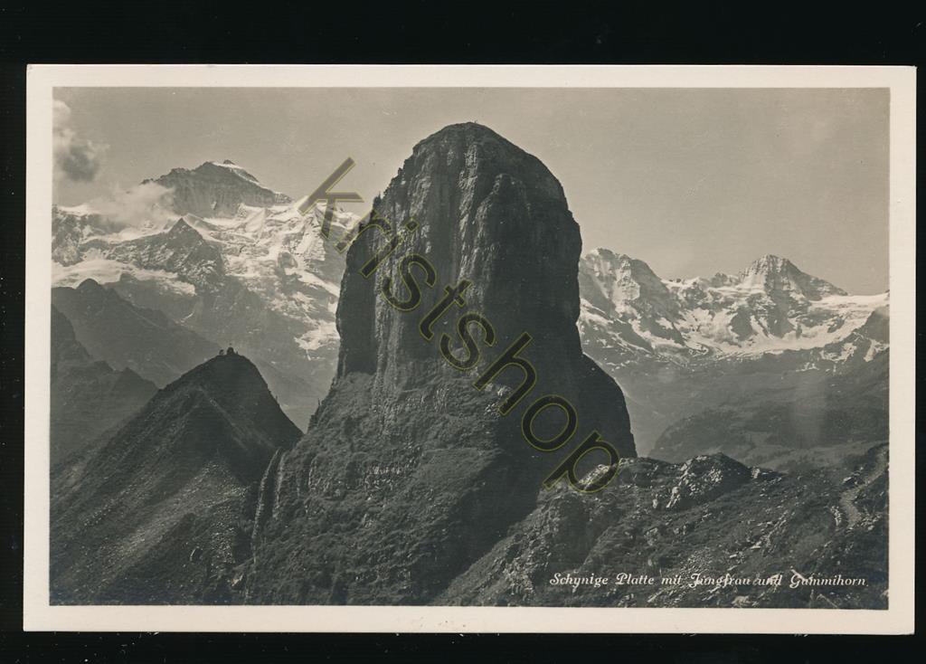 KRST006-3994_0.jpg Schynige Platte mit Jungfrau und Gummihorn [006-3994