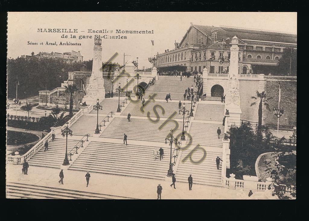 KRST006-4009_0.jpg Marseille - Escalier Monumental de la gare stCharles [006-4009