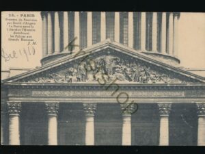 Paris - Fronton du Panthéon [006-4046