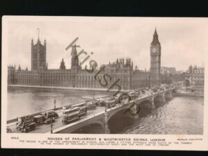London - Houses of Parliament & Westminster Bridge [006-4208