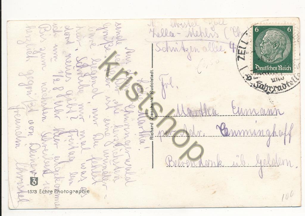 KRST006-4300_1.jpg Höhenluftkurort Oberdorf - Der silbergraben mit Räuberstein [006-4300 - Afbeelding 2
