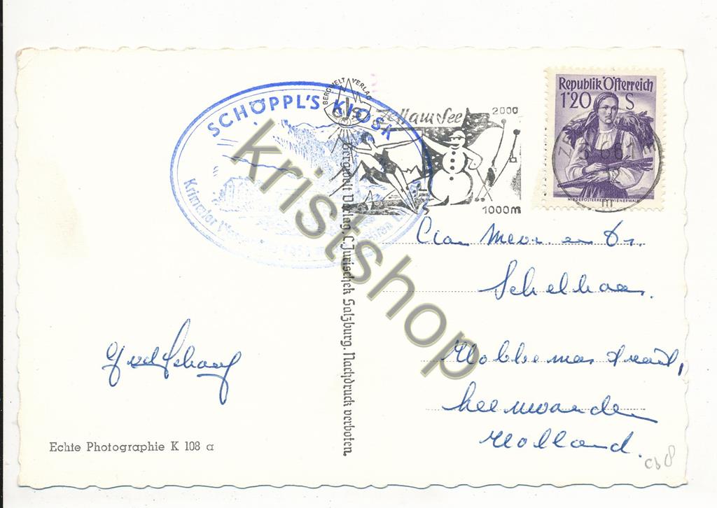 KRST006-4358_1.jpg Unterer Krimmler Wasserfall [006-4358 - Afbeelding 2