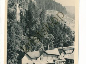 Harz - Hotel Romkerhalle mit Wasserfall [006-4409