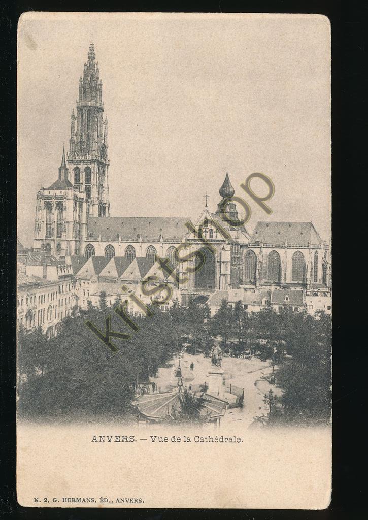 KRST006-4437_0.jpg Anvers - Vue de la Cathédrale [006-4437