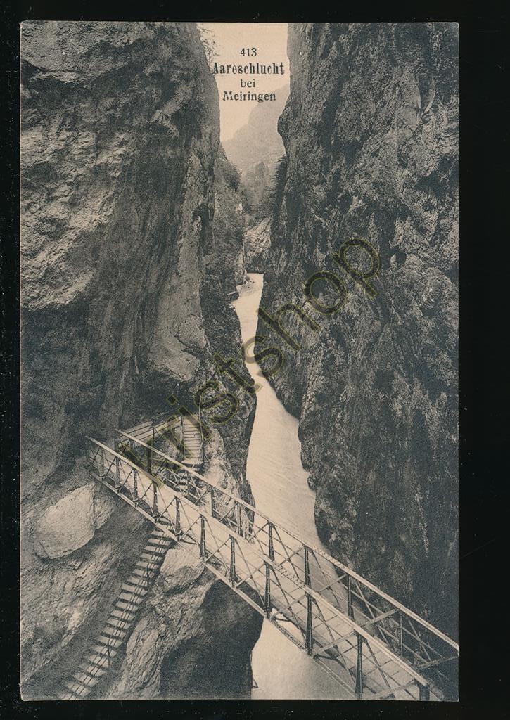 KRST006-4475_0.jpg Meiringen - Aarschlucht bei [006-4475