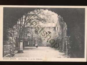 Baden-Baden - Rittersaal im alten Schloss   [006-4578
