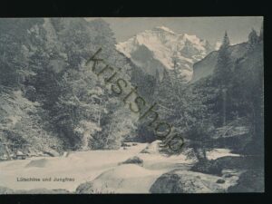 Lütschine und Jungfrau - Photographie R Gabler [006-4644