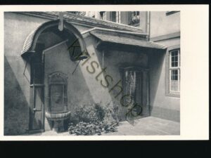 Frankfurt am Main - Goethehaus - Höfchen mit Brunnen   [006-4679