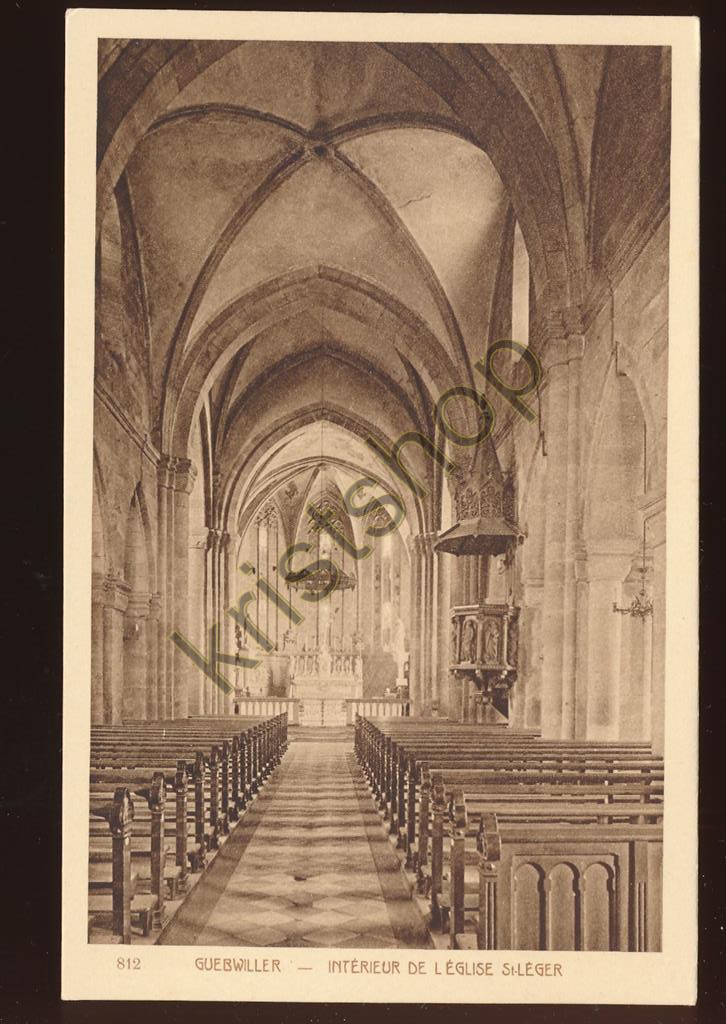 KRST006-4754_0.jpg Guebwiller - Intérieur de l'Eglise St Léger [006-4754